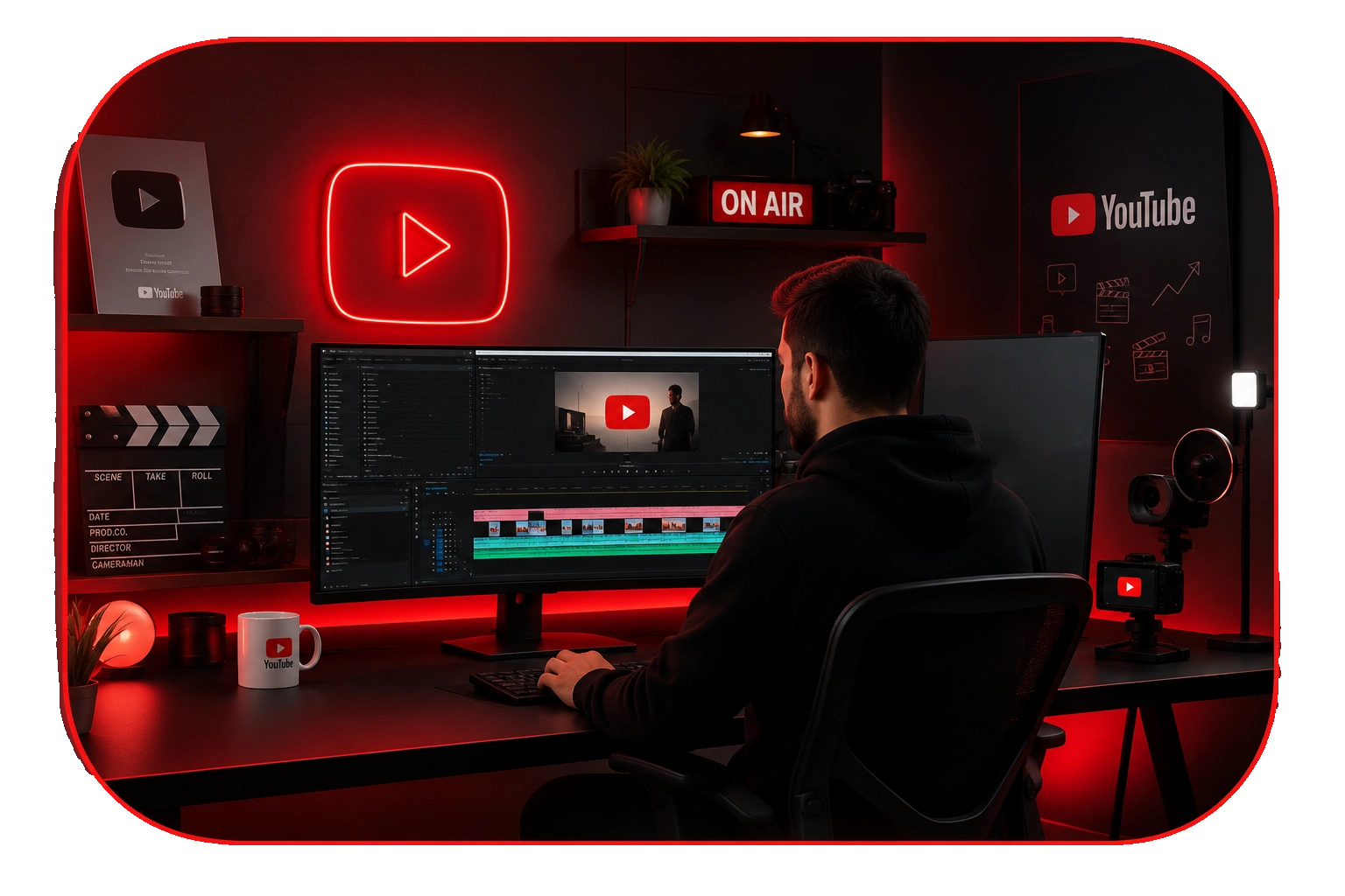 تعرفه تخصصی ادیت یوتیوب